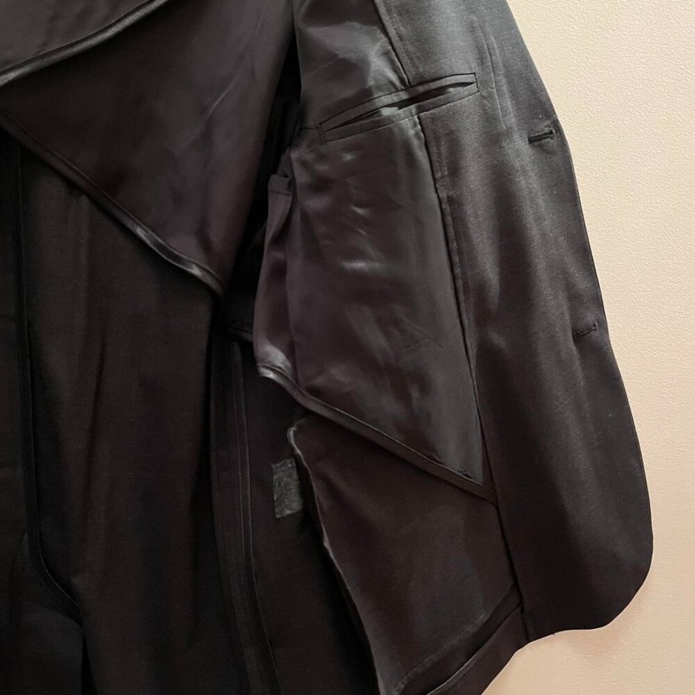 Dark gray corridor suit